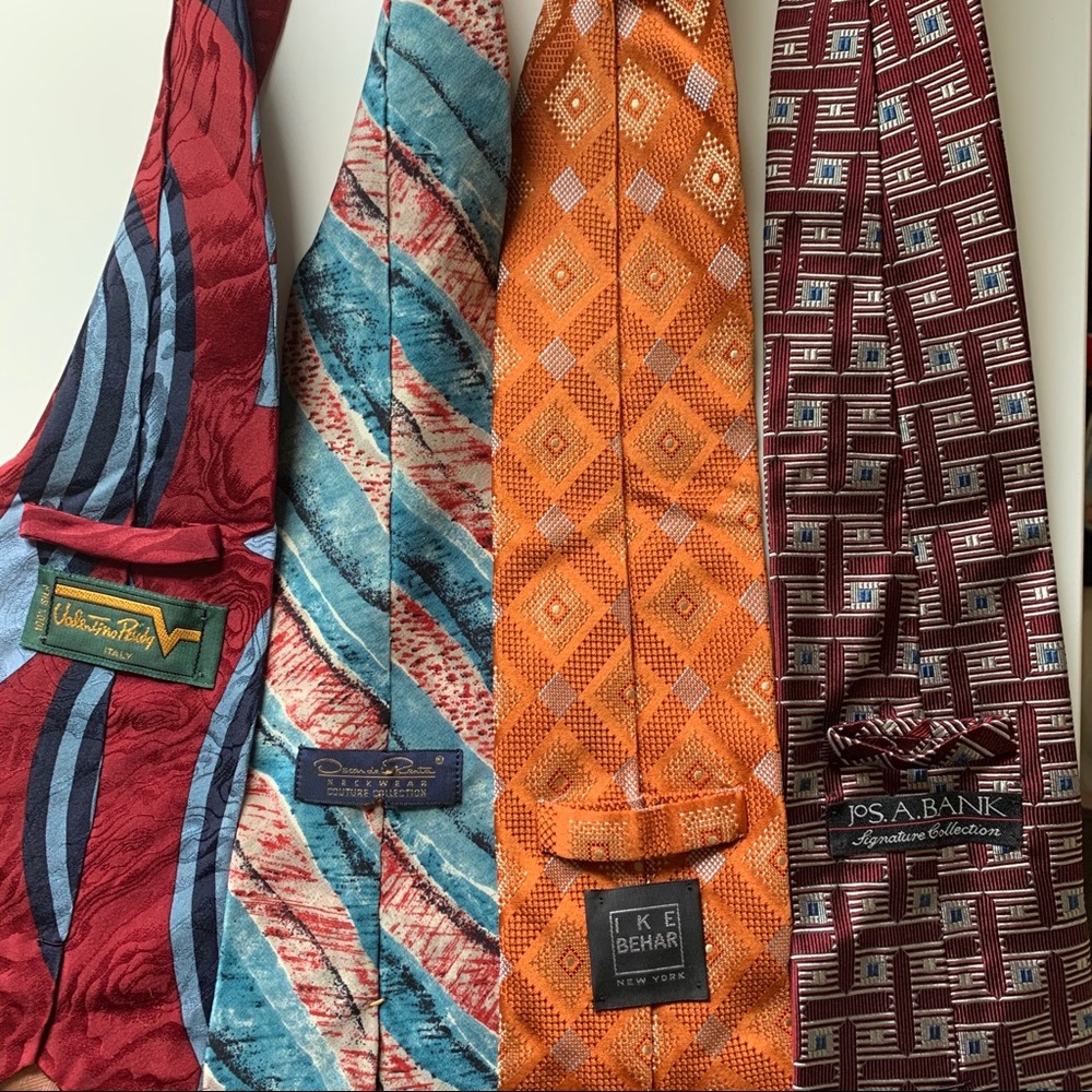 Lot of 4 mens tie